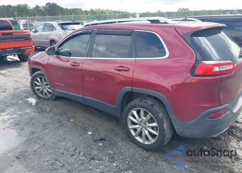 2016 Jeep Cherokee Limited z USA, uszkodzony, nr VIN 1C4PJLDS2GW107504